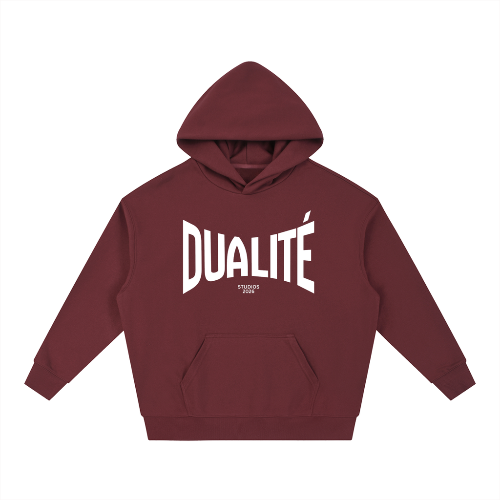 Heavyweight Logo Hoodie Red