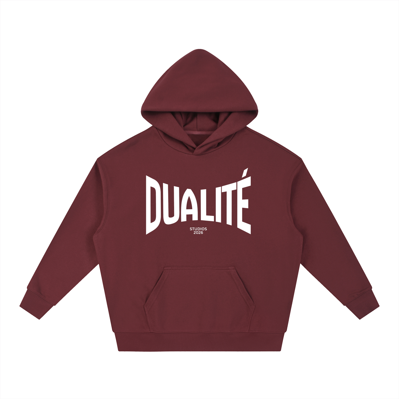 Heavyweight Logo Hoodie Red