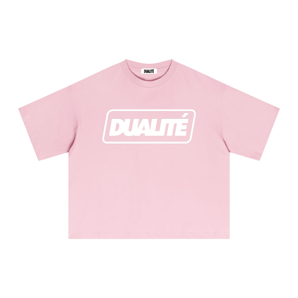 Retro Box Logo T-Shirt Pink
