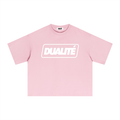 Retro Box Logo T-Shirt Pink