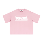 Retro Box Logo T-Shirt Pink