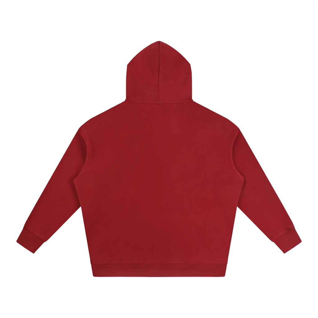 Basic Logo Oversized Fleeced Hoodie