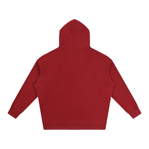 Basic Logo Oversized Fleeced Hoodie