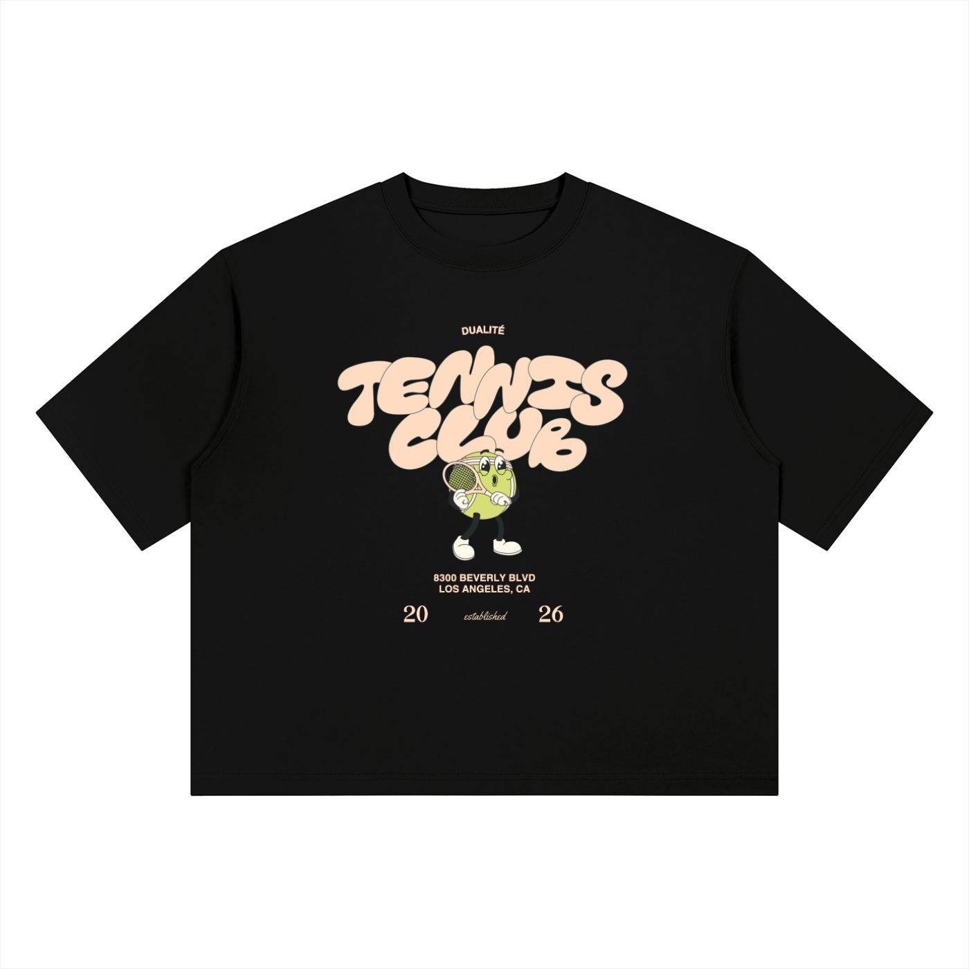 Tennis Club Heavyweight Boxy T-Shirt