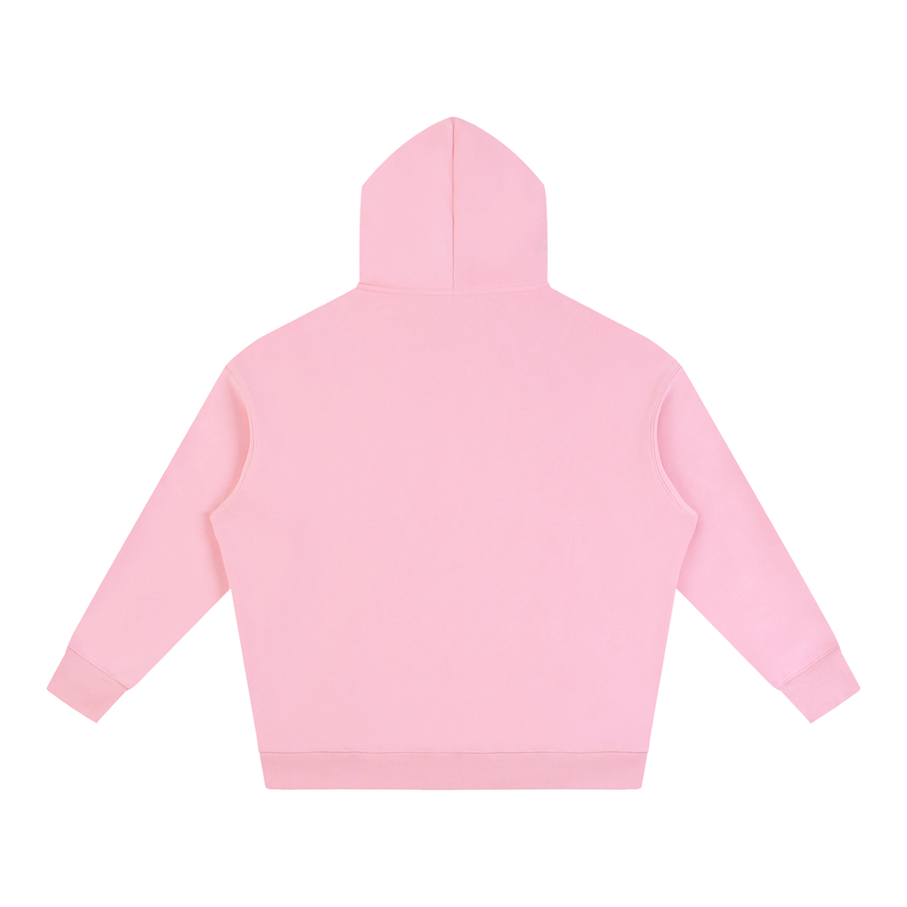 Basic Logo Oversized Fleeced Hoodie