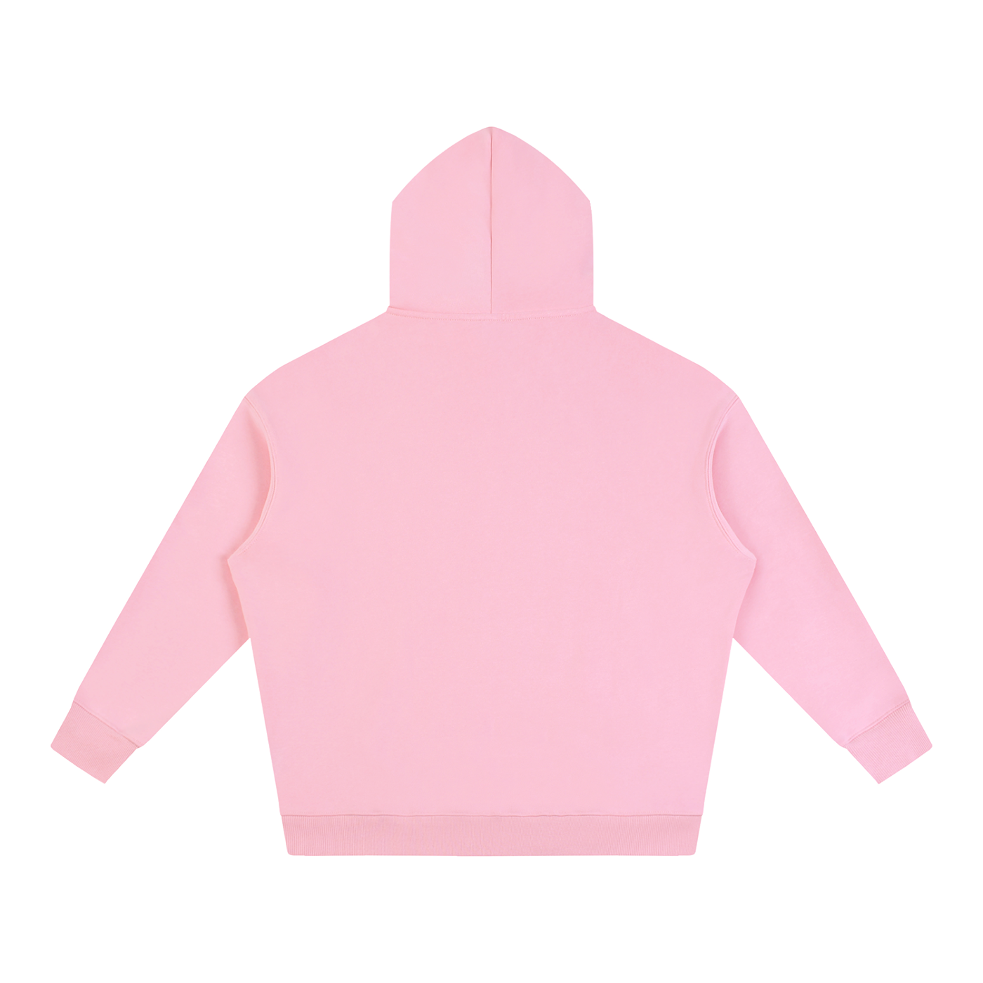 Basic Logo Oversized Fleeced Hoodie