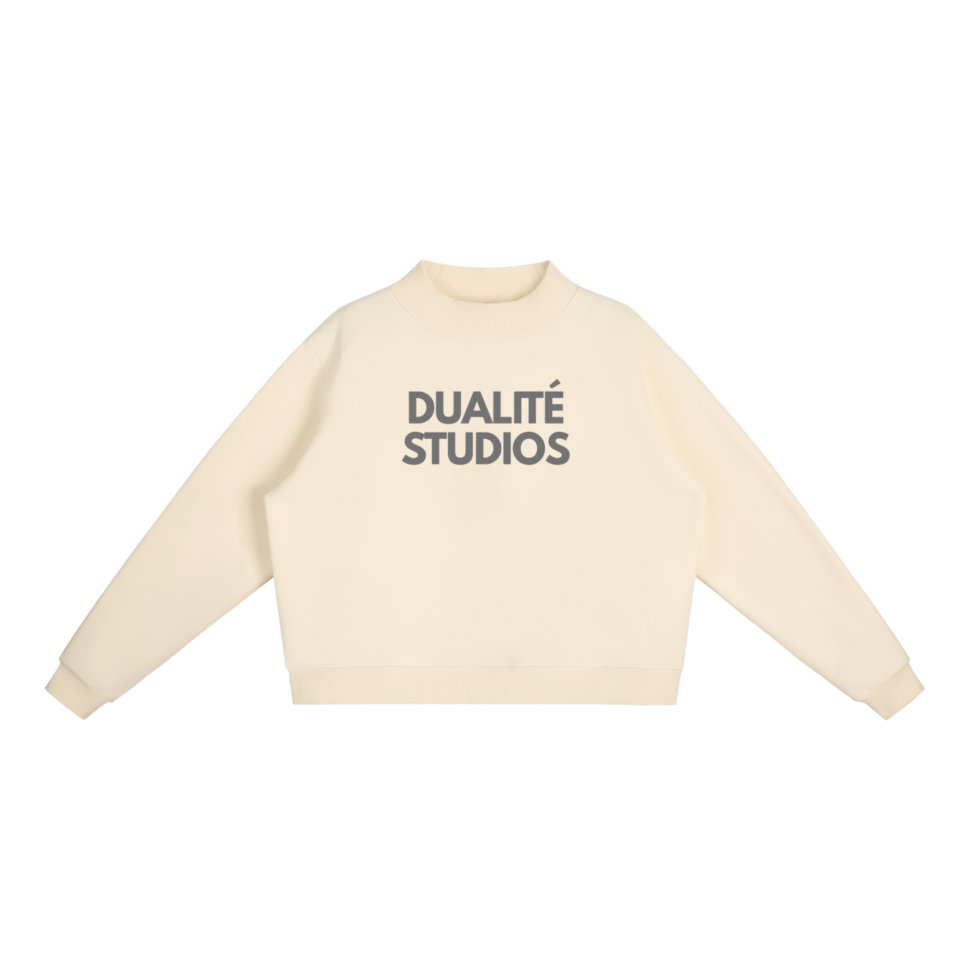 Essential Fleece Sweatshirt Beige