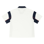 Boxy Color Block Polo Shirt