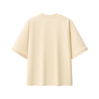 The Tennis Club Heavyweight Boxy T-Shirt - Apricot