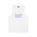 Snow Washed Tank Top White