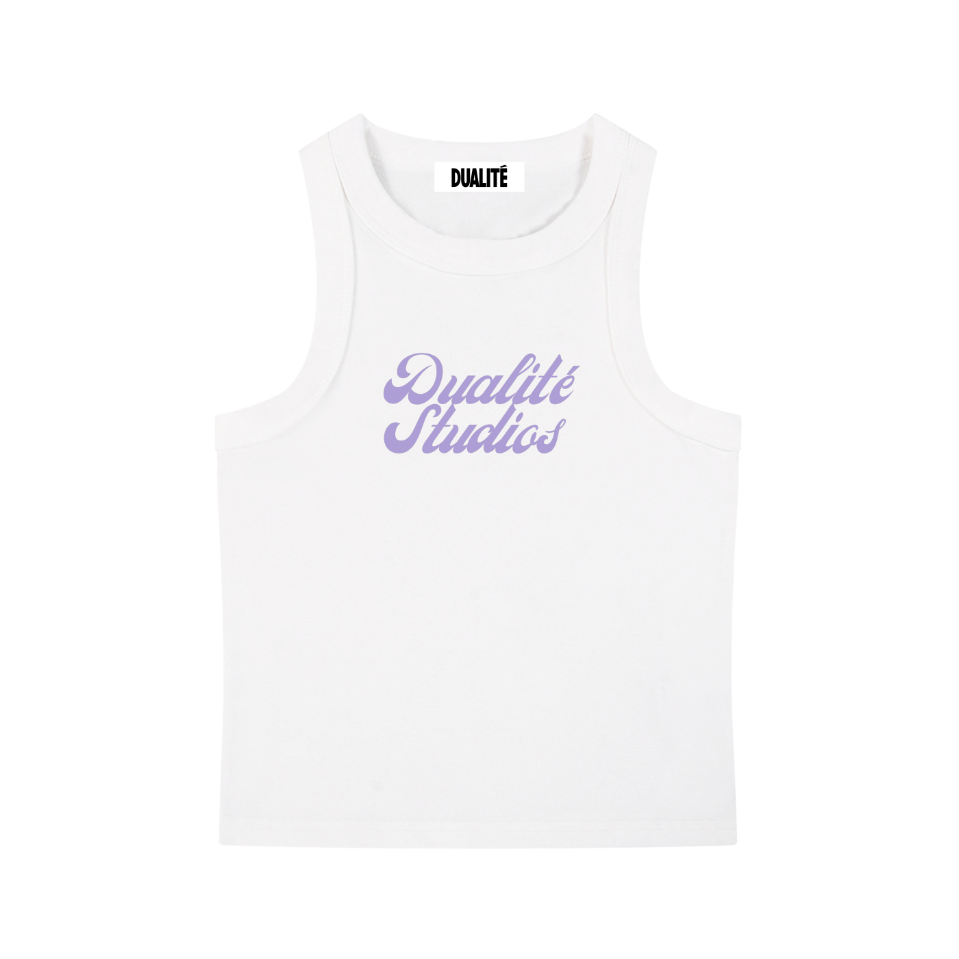 Snow Washed Tank Top White