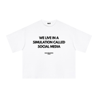 Social Media Statement T-Shirt White