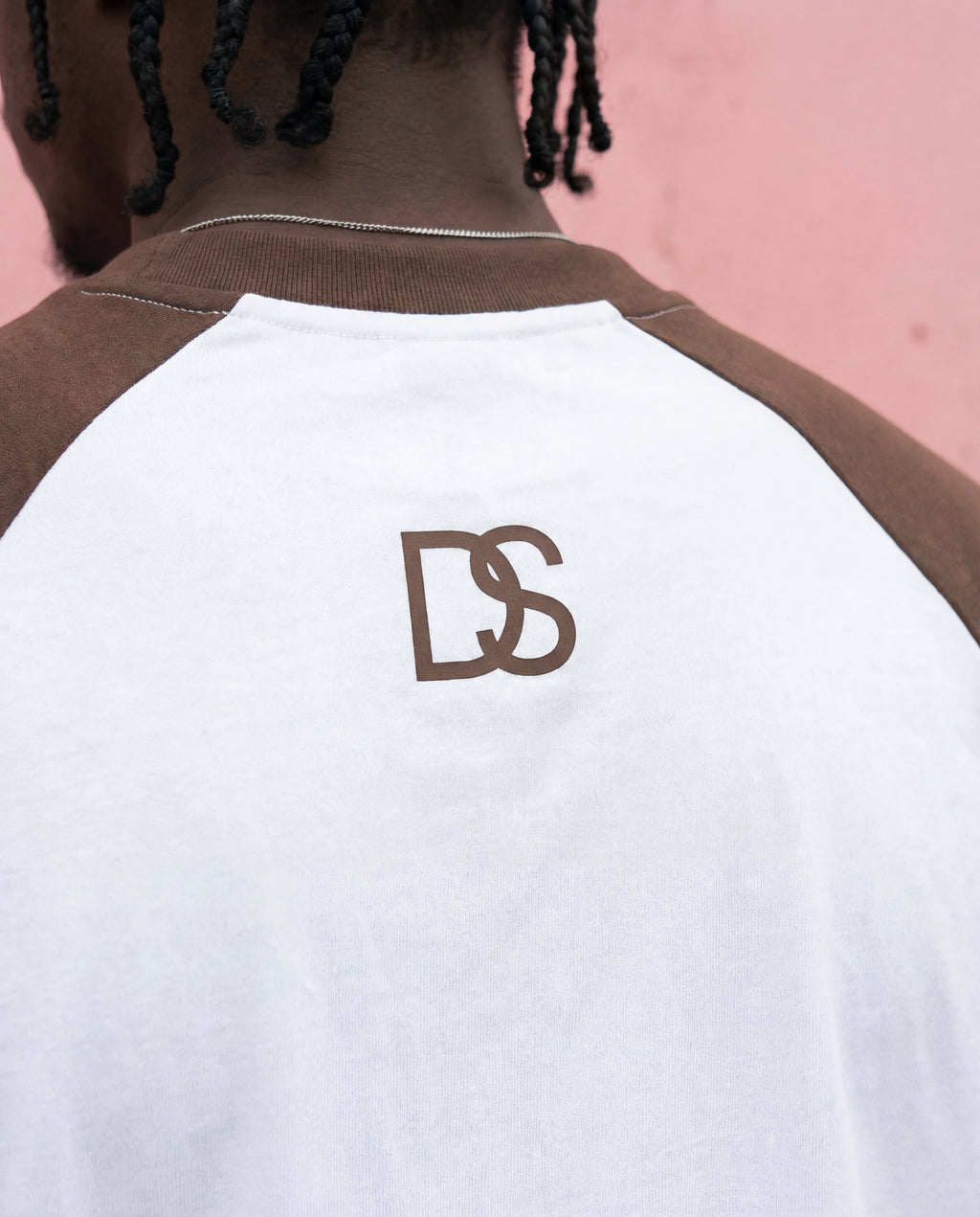 Raglan Longsleeve Coffee-White