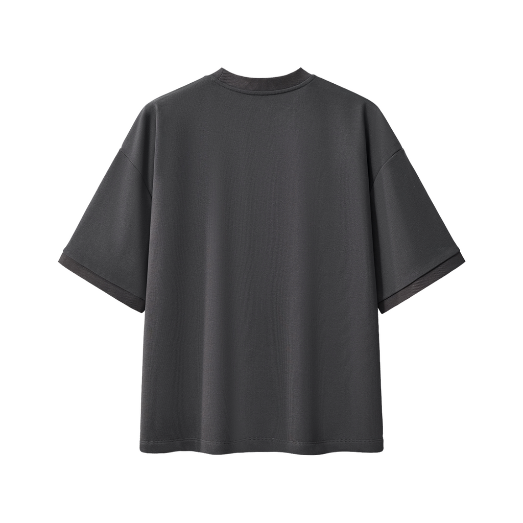 Sport Culture Heavyweight Boxy T-Shirt - Dark Gray