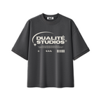 Sport Culture Heavyweight Boxy T-Shirt - Dark Gray