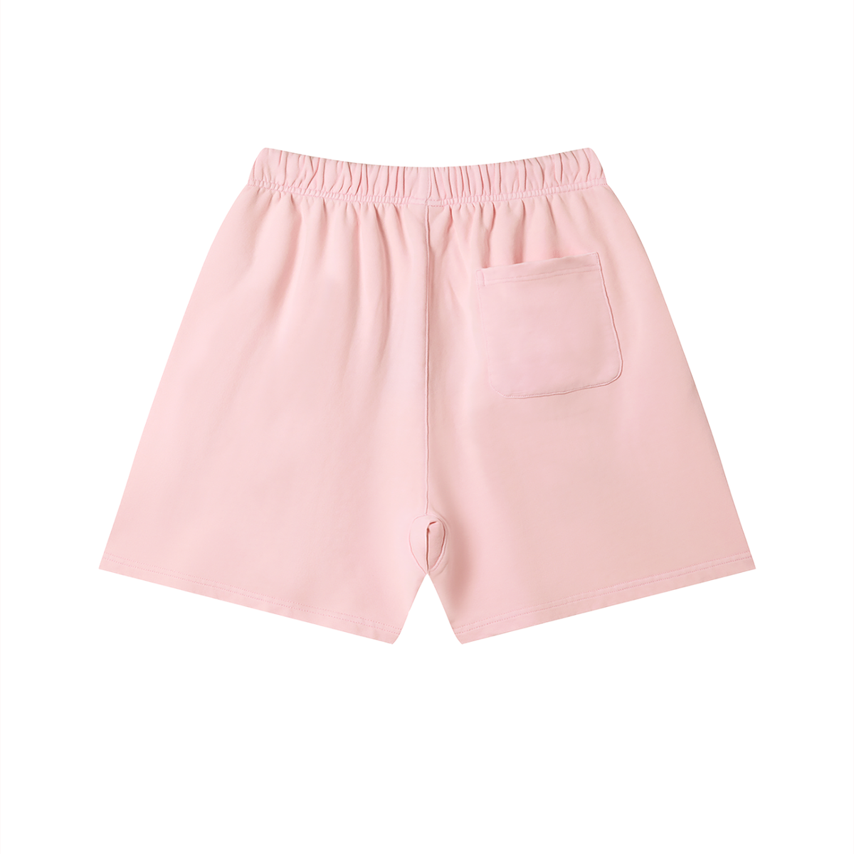 Essential Vintage Wash Cotton Shorts - Pink