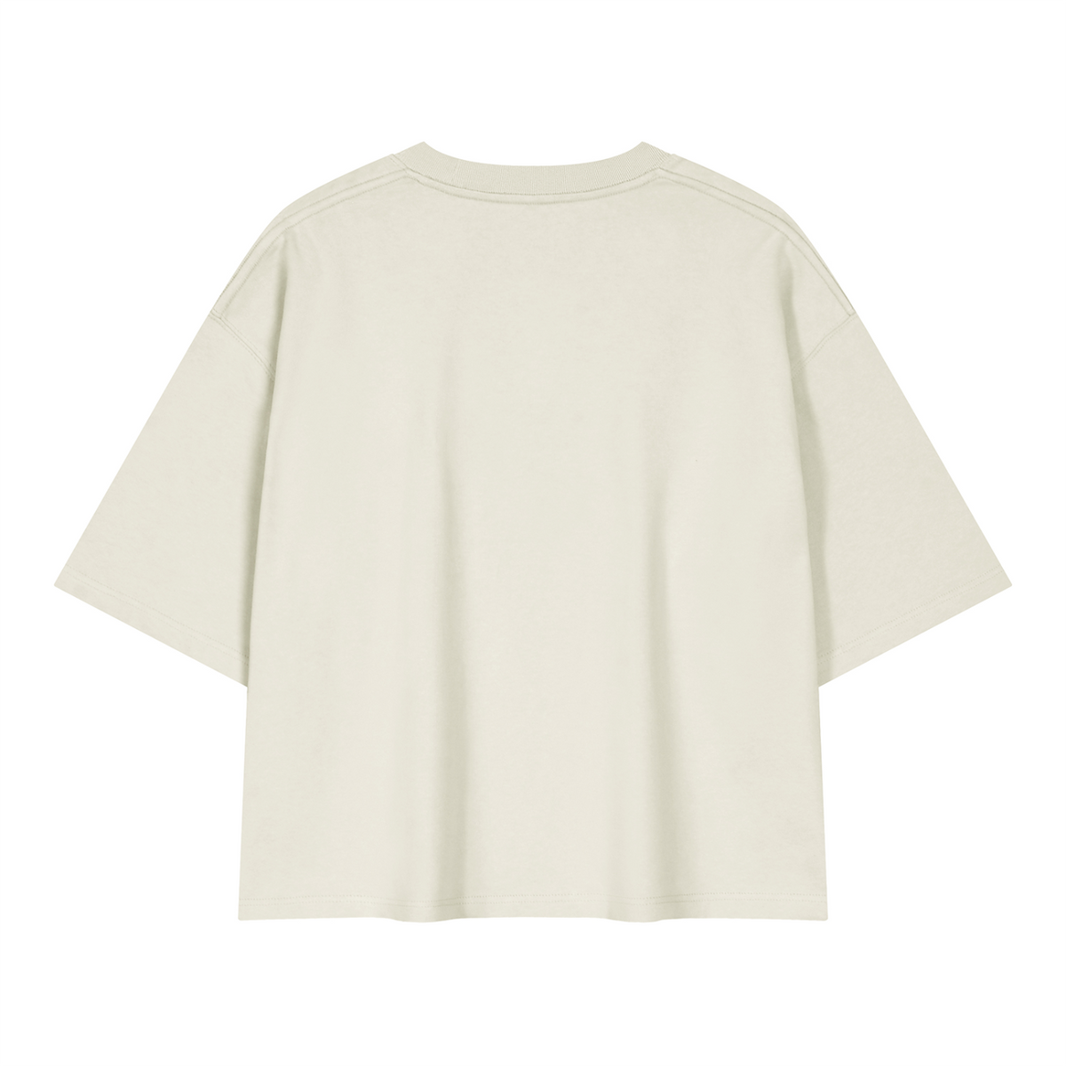 Graphic Heavyweight Boxy T-Shirt - Gray