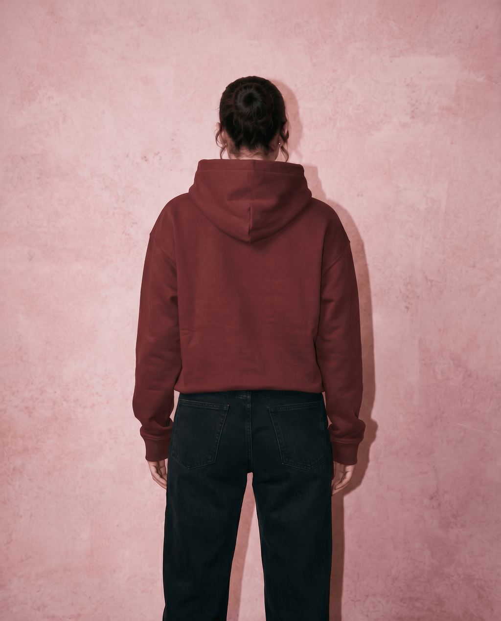 Heavyweight Logo Hoodie Red
