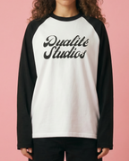 Raglan Longsleeve Black-White