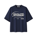 Sport Culture Heavyweight Boxy T-Shirt - Navy Blue