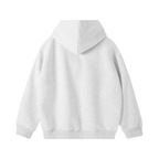 Essential Heavyweight Zip-Hoodie - Oat Grey