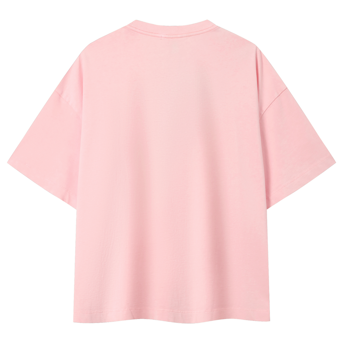 Essential Vintage Wash Boxy T-Shirt - Pink