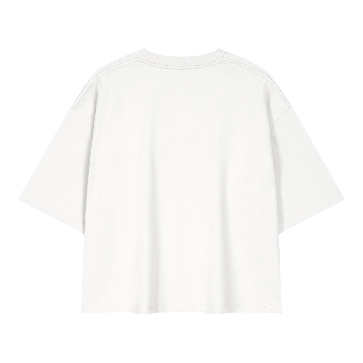 Heart Logo Heavyweight Boxy T-Shirt - White