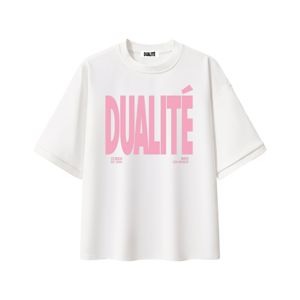 HNVR/LOS ANGELES Heavyweight Boxy T-Shirt - White