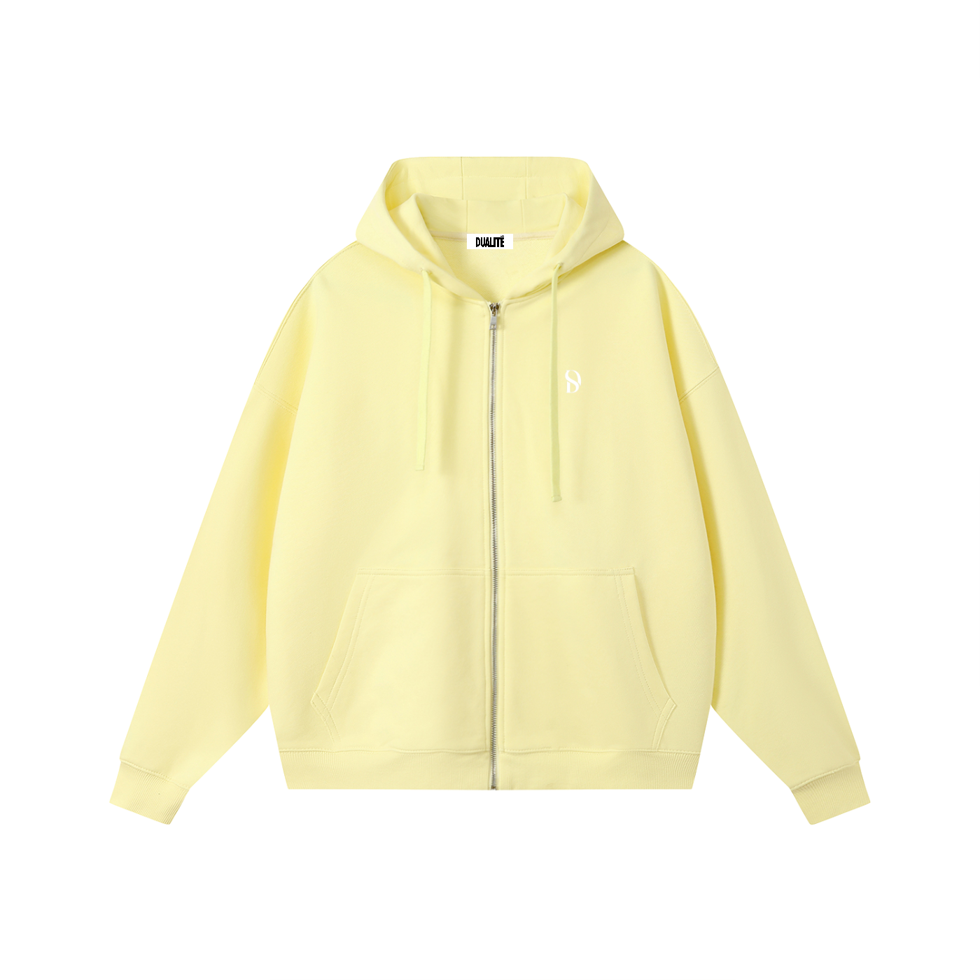 Basic Logo Zip-Hoodie