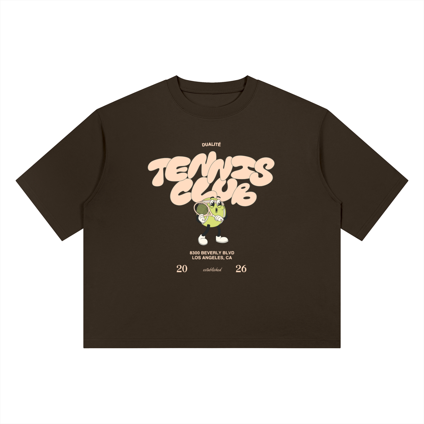 Tennis Club Heavyweight Boxy T-Shirt