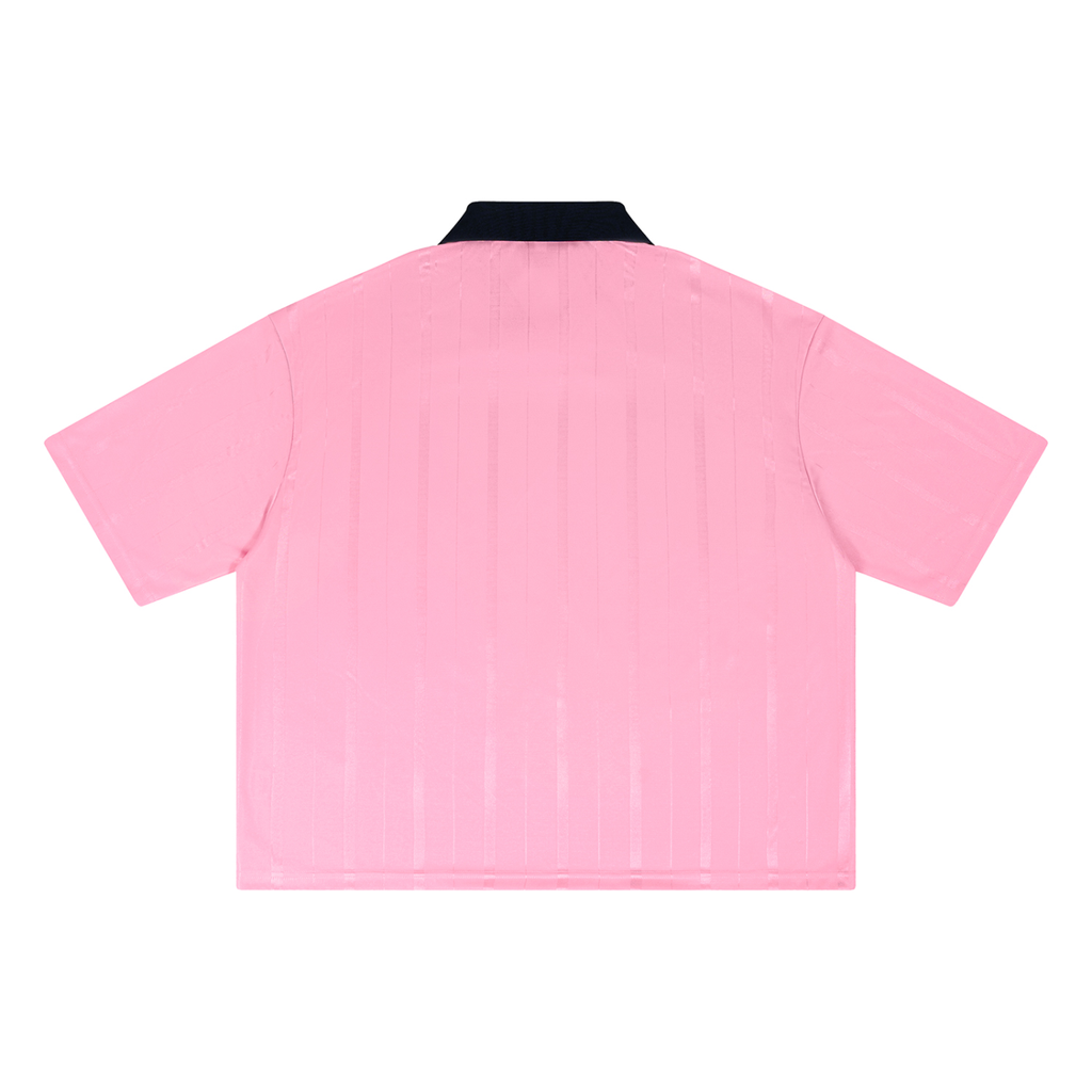 Striped Boxy Football Jersey