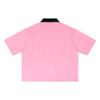 Striped Boxy Football Jersey