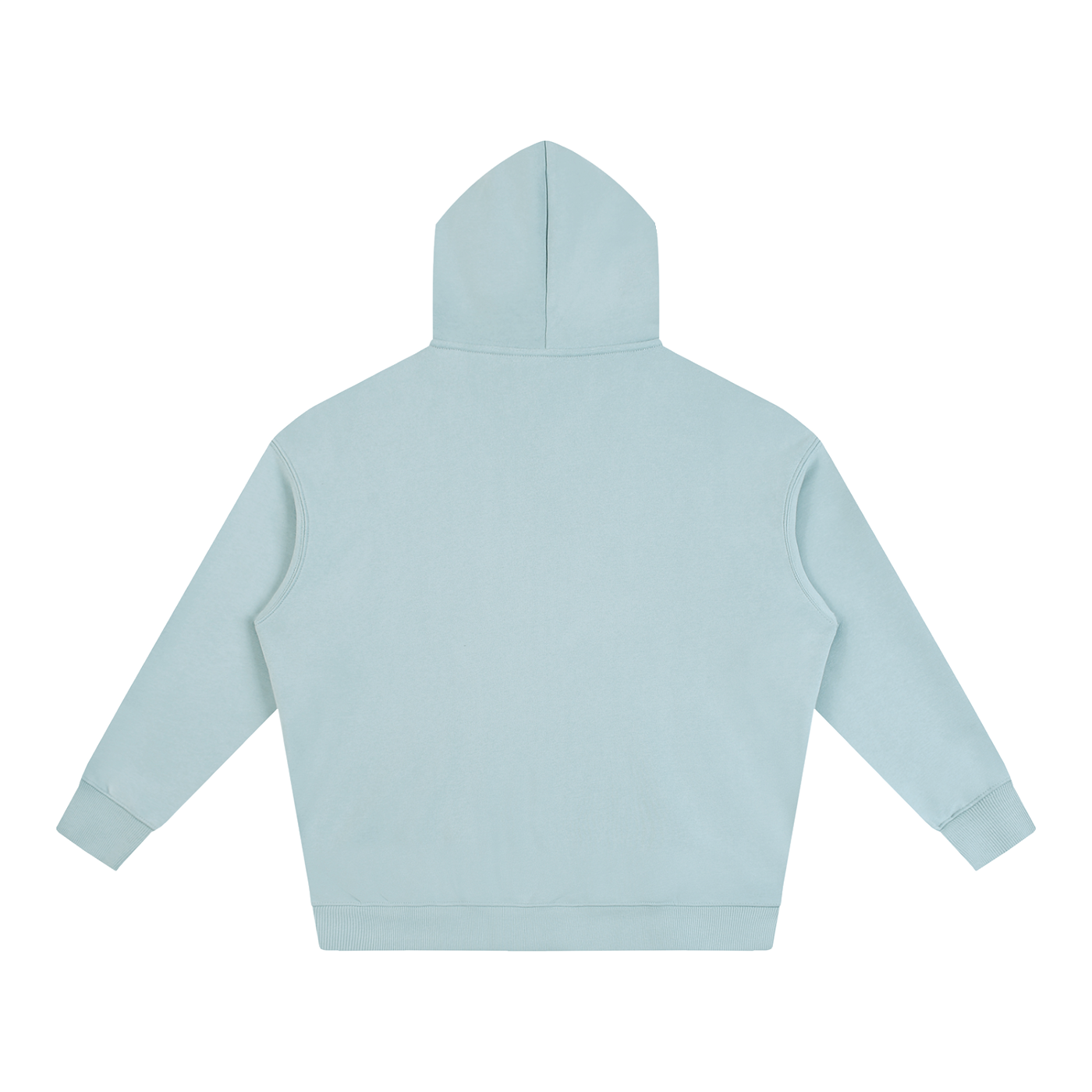 Basic Logo Oversized Fleeced Hoodie