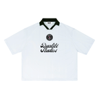 Striped Boxy Football Jersey
