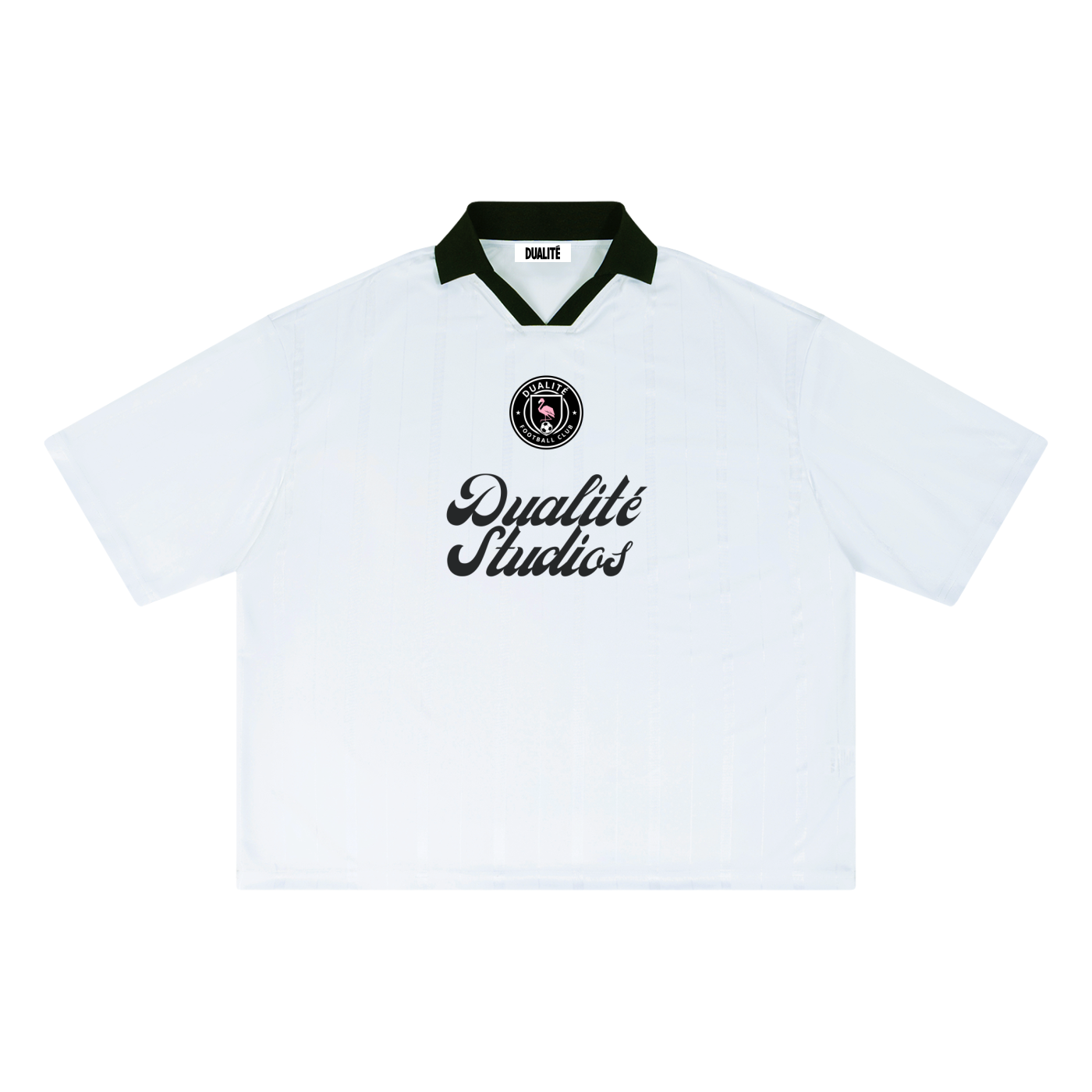 Striped Boxy Football Jersey