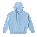 Basic Logo Zip-Hoodie