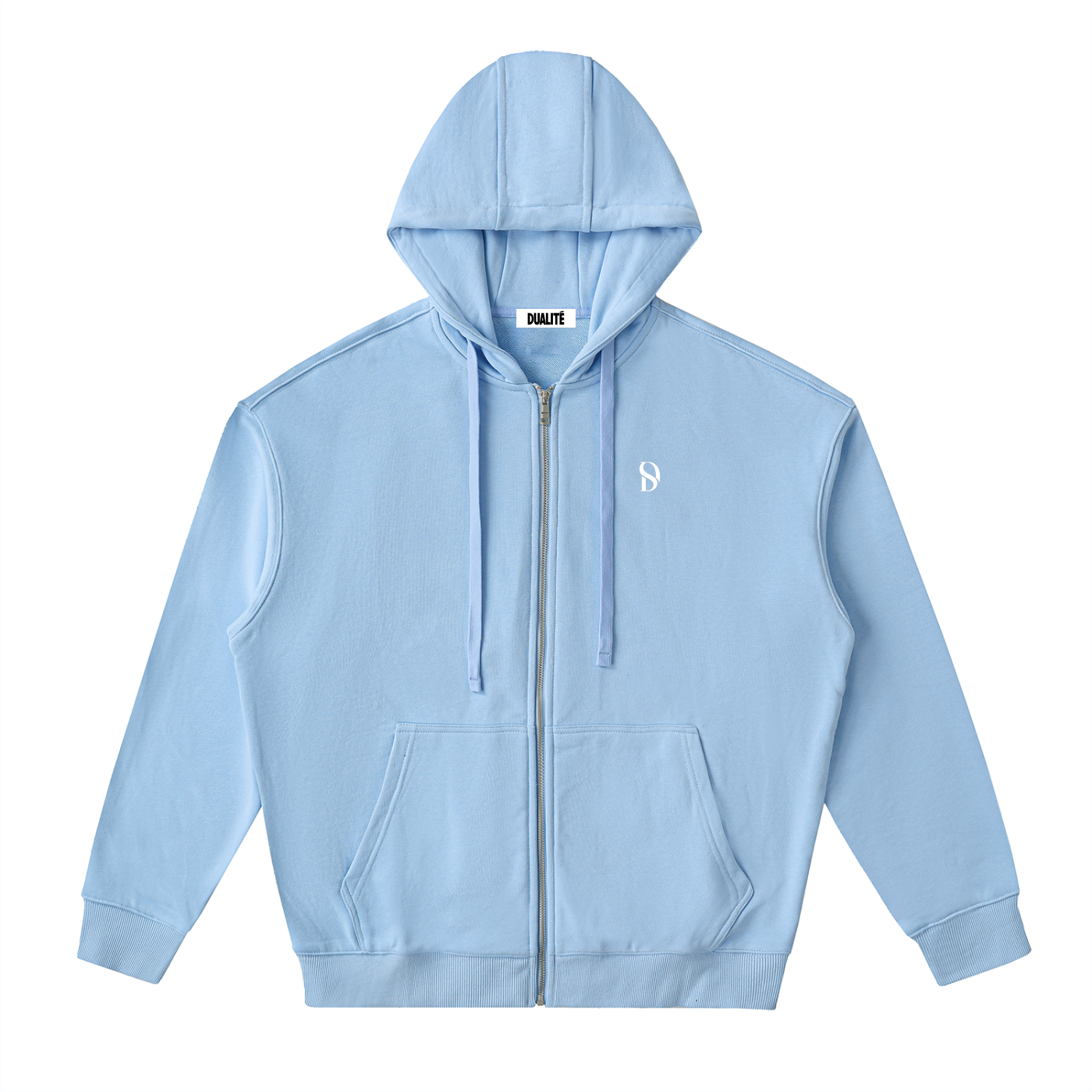 Basic Logo Zip-Hoodie