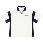 Boxy Color Block Polo Shirt