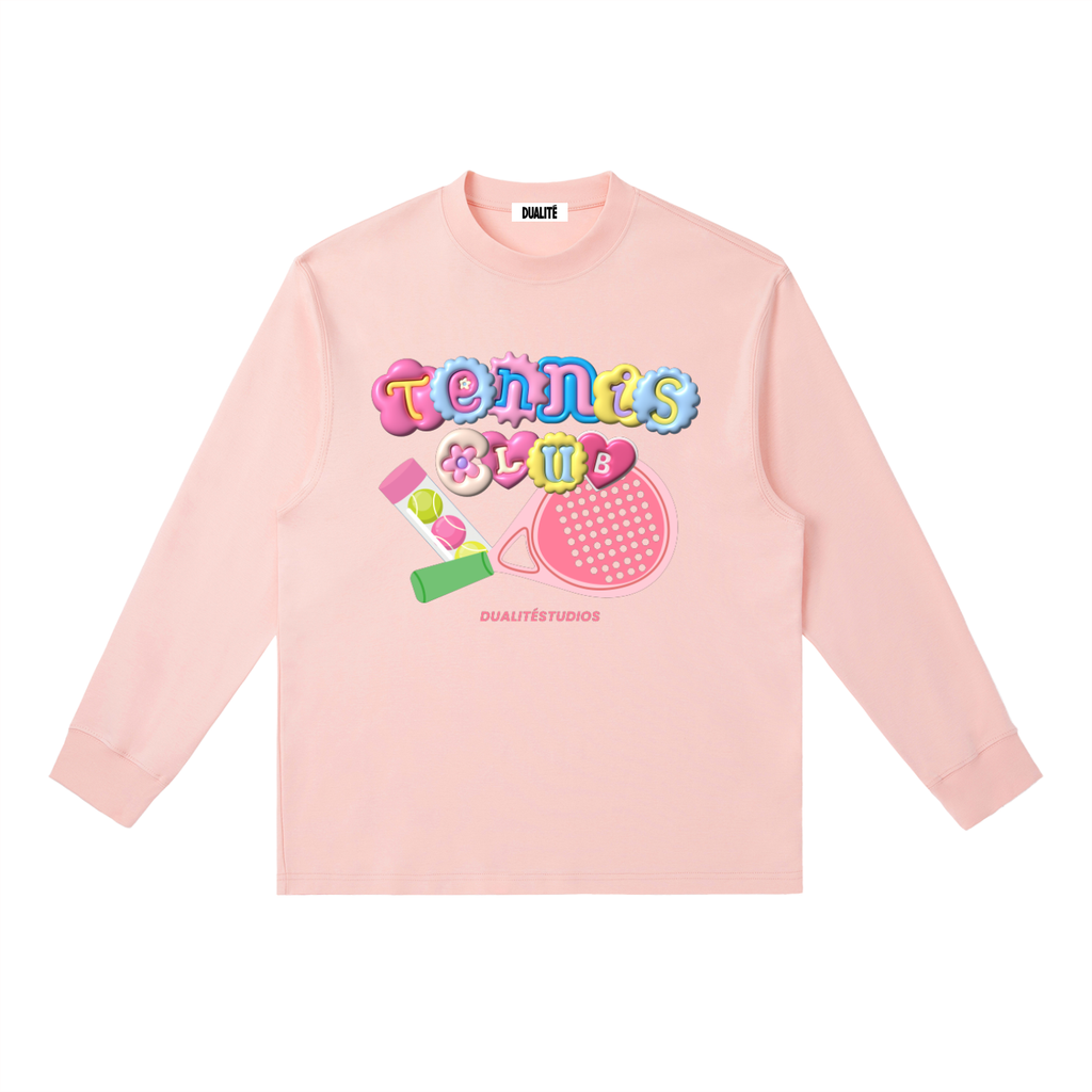 Tennis Club Crewneck Long-Sleeve
