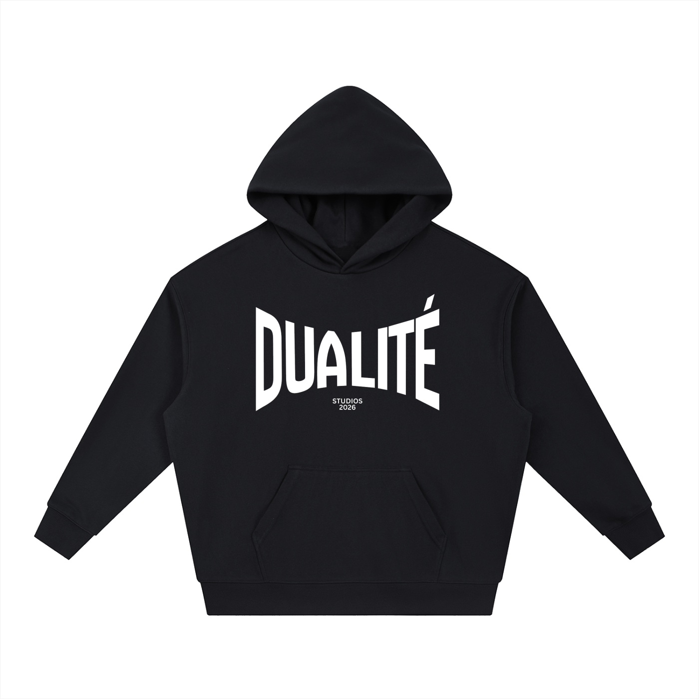 Heavyweight Logo Hoodie Black