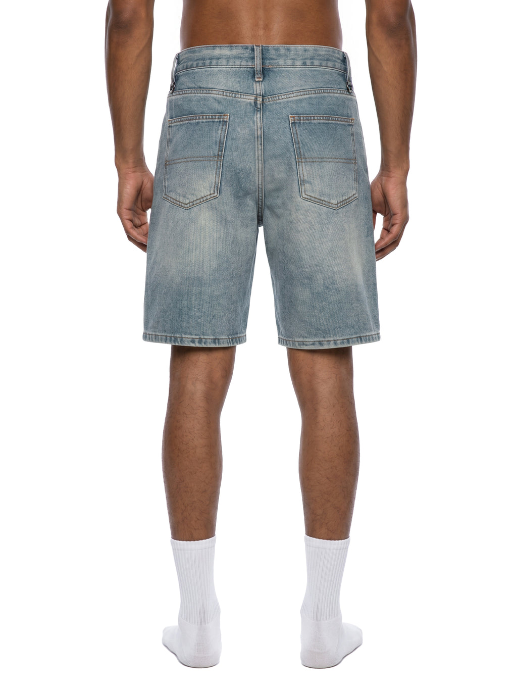 Vintage Wash Denim Shorts