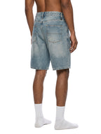 Vintage Wash Denim Shorts